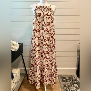 Universal Thread Floral Print Maxi Dress